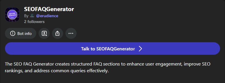 Free AI-Powered SEO FAQ Generator