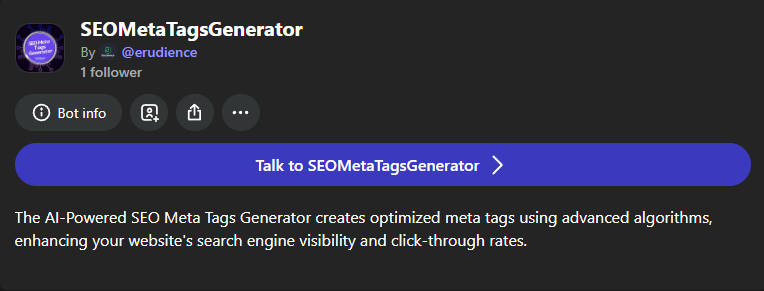 Free SEO Meta Tags Generator