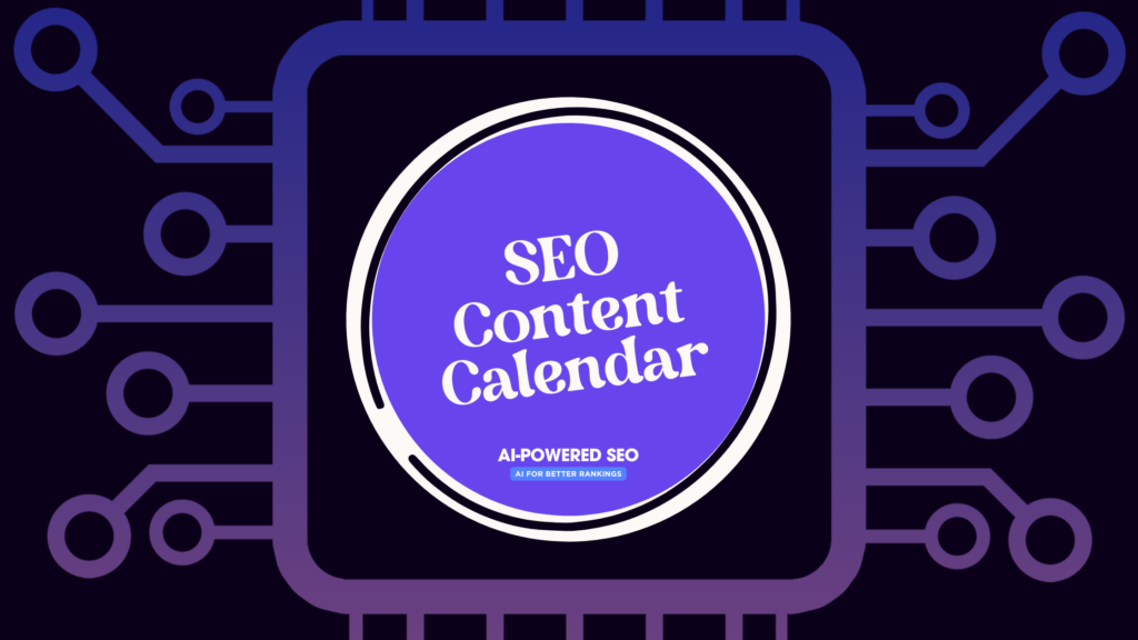 SEO Content Calendar (Blog Banner)