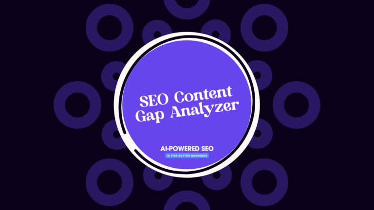 SEO Content Gap Analyzer