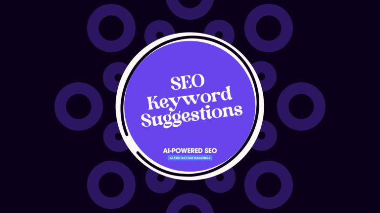 SEO Keyword Suggestions