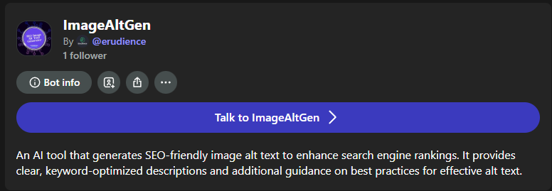 SEO Image Alt Text Generator