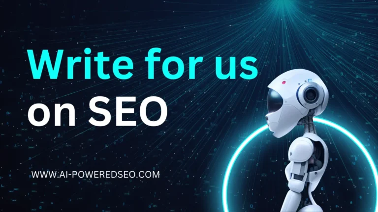 SEO Write for Us